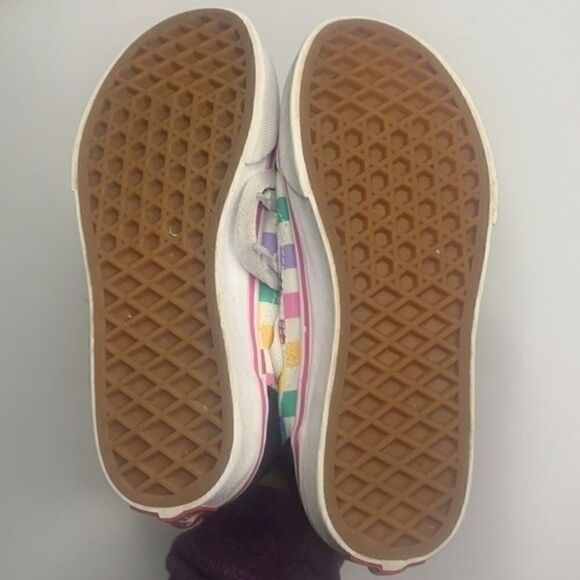 Rainbow Check Vans Sneakers - Picture 6 of 6